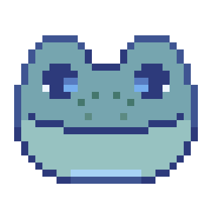 Frog pixel-art